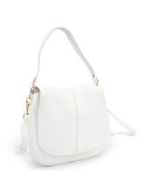 М'яке кросбоді шкіряне з клапаном модель F-IT-9885W Фото