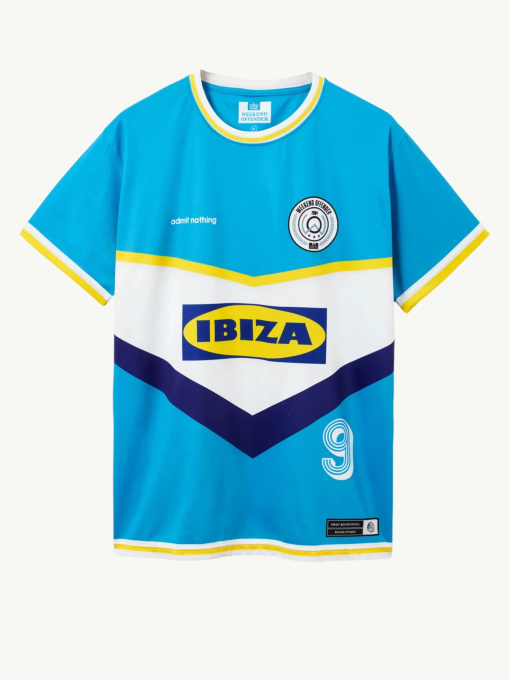 Футболка Weekend Offender Ibiza Football Shirt Blue модель WOSFT05-SKY Фото