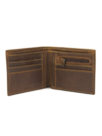 Портмоне коричневе вінтажне модель M39-8062R Фото