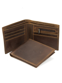 Портмоне коричневе вінтажне модель M39-8062R Фото