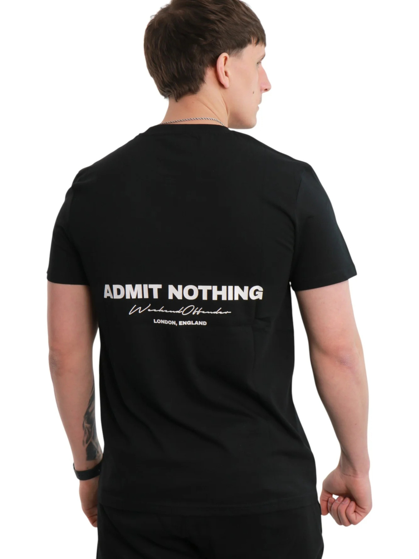 Футболка Weekend Offender Levin Graphic T-Shirt Black модель PT3A04-BLACK Фото