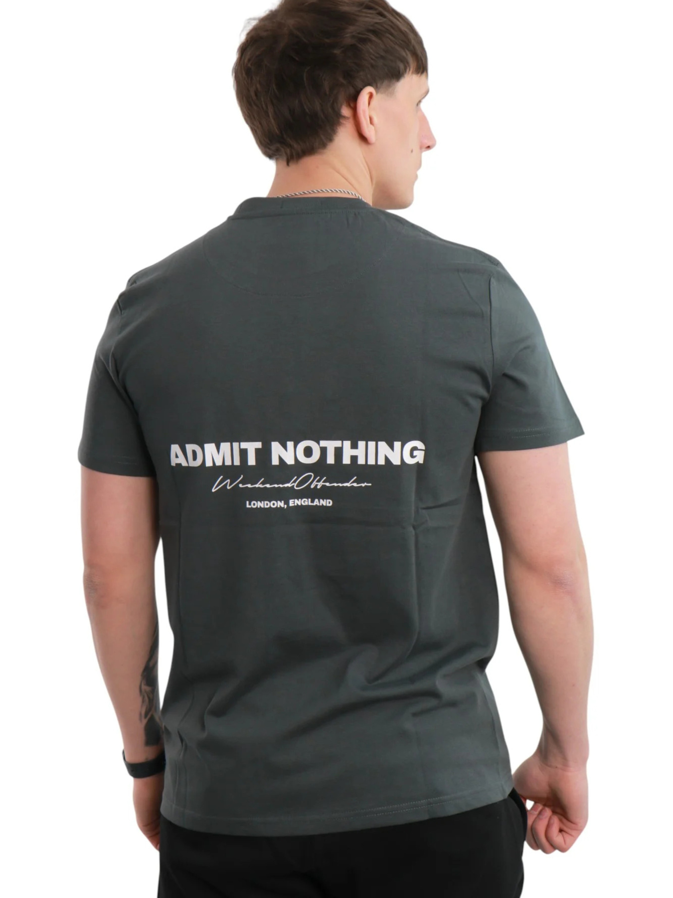 Футболка Weekend Offender Levin Graphic T-Shirt Cyclone Grey модель PT3A04-CYCLONE Фото