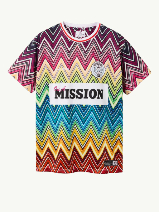 Футболка Weekend Offender Mission Football Shirt Red модель WOSFT04-MULTI Фото