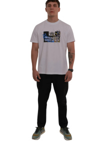 Футболка Weekend Offender Molazza Graphic T-Shirt White модель PT3A18-WHITE Фото