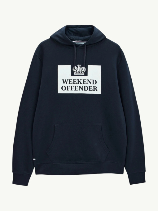 Худи Weekend Offender HM Service Classic Hoodie Navy модель WOHD370-NAVY Фото