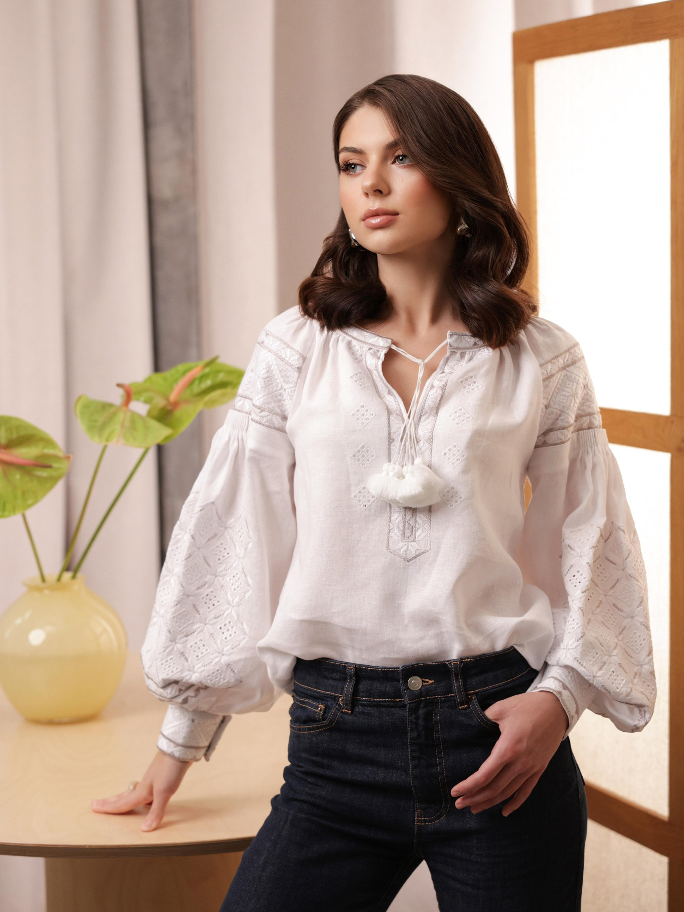 Вишита блуза Ліра модель LIRA02 Фото