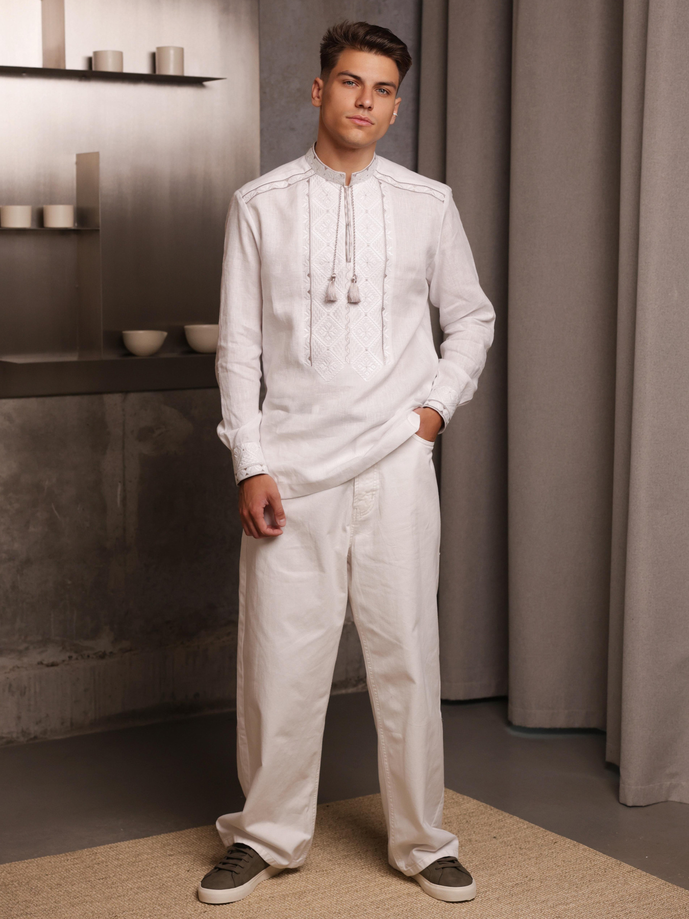 Вишита сорочка Ліра модель LIRA04 Фото