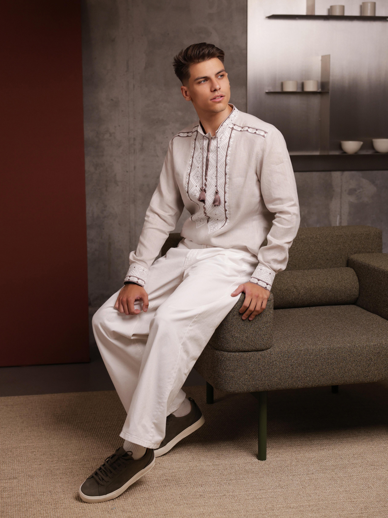 Вишита сорочка Ліра модель LIRA05 Фото