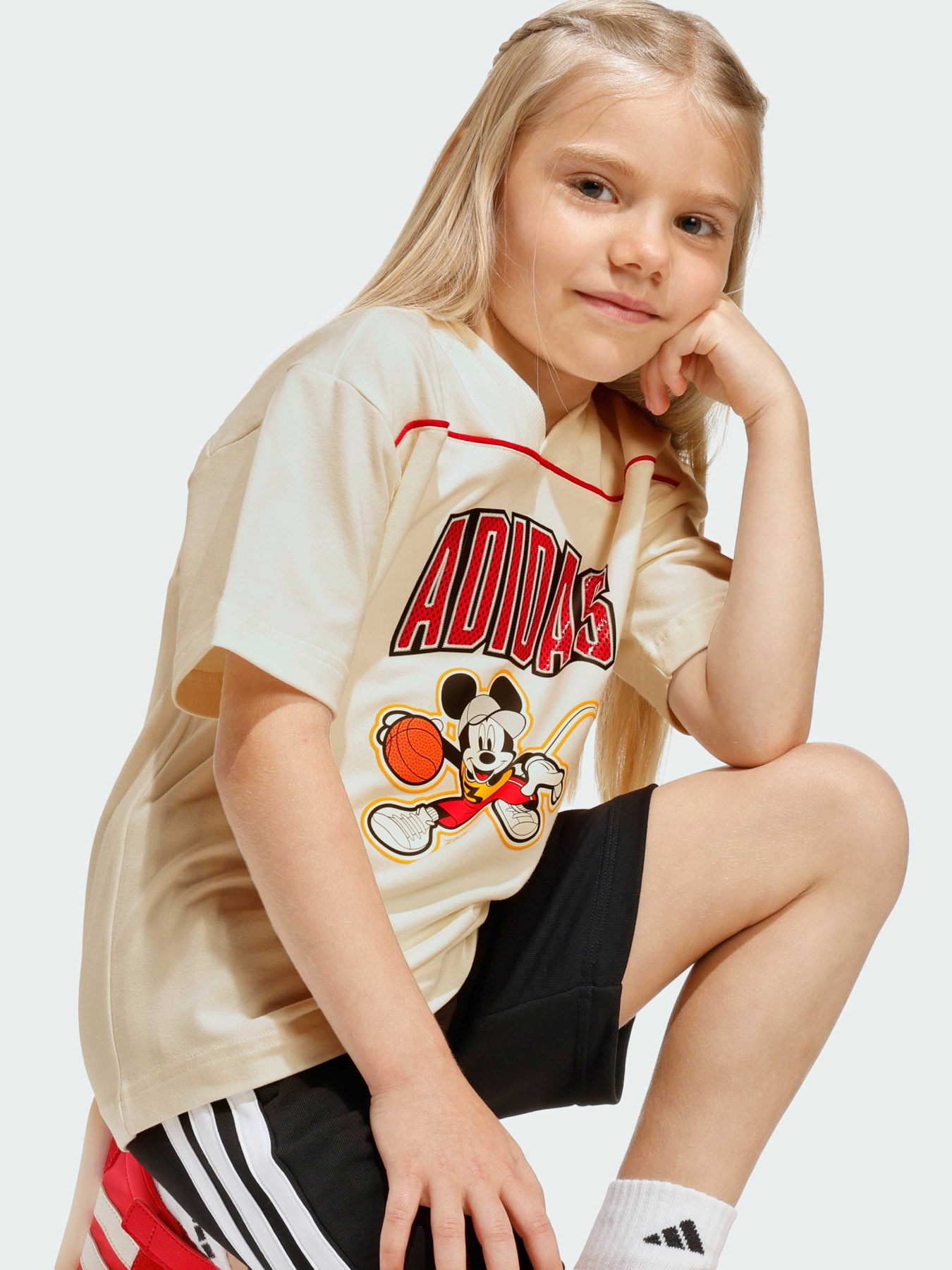 Футболка ADIDAS DISNEY MICKEY MOUSE модель JZ7673 Фото