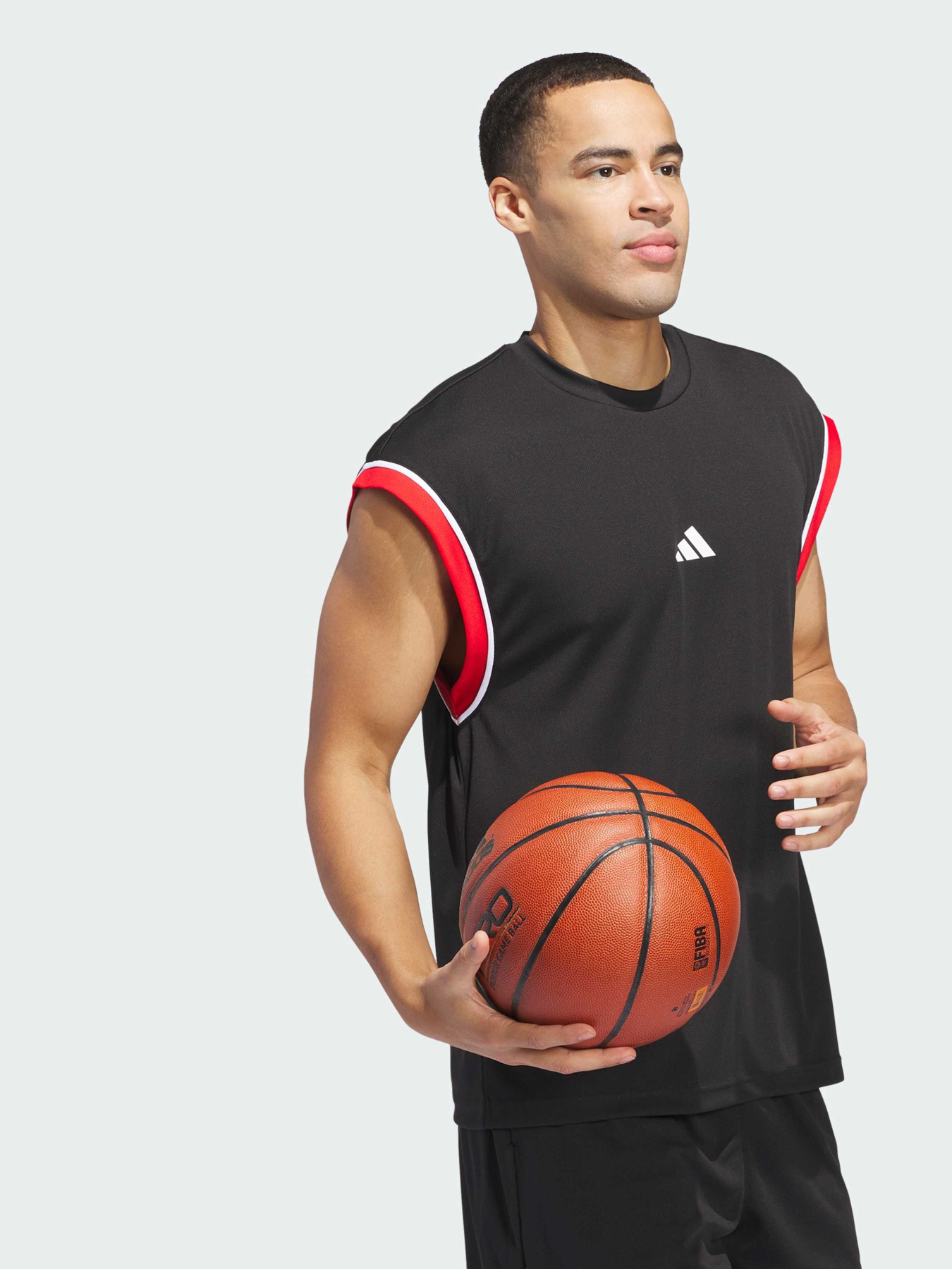 Майка adidas Basketball All-World Sleeveless модель JI7577 Фото