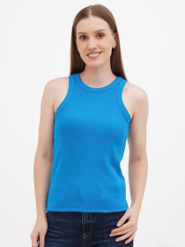 Майка женская базовая "рубчик" модель Wm306 Фото