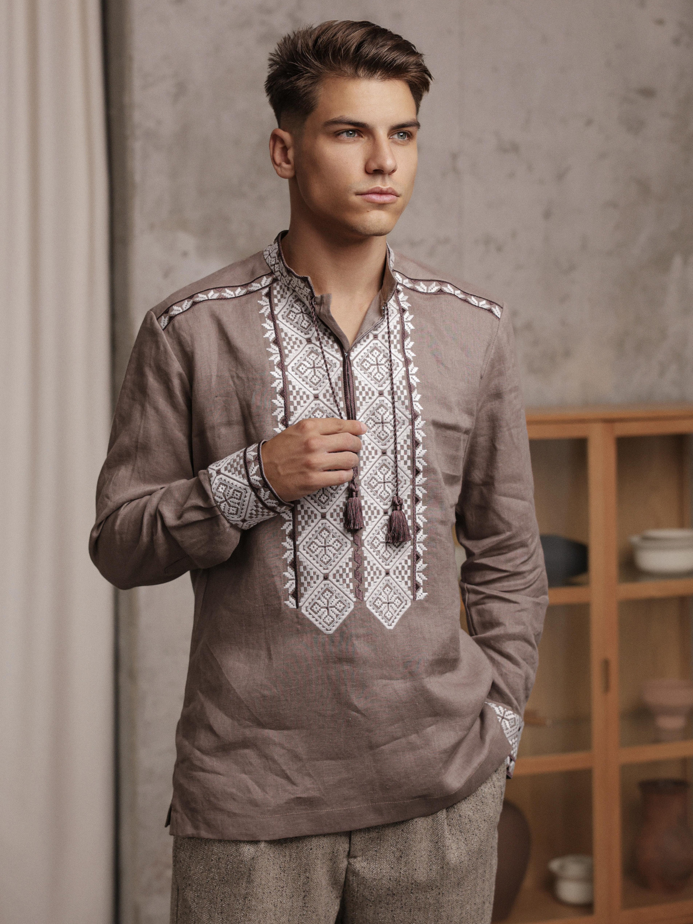 Вишита сорочка Ліра модель LIRA06 Фото