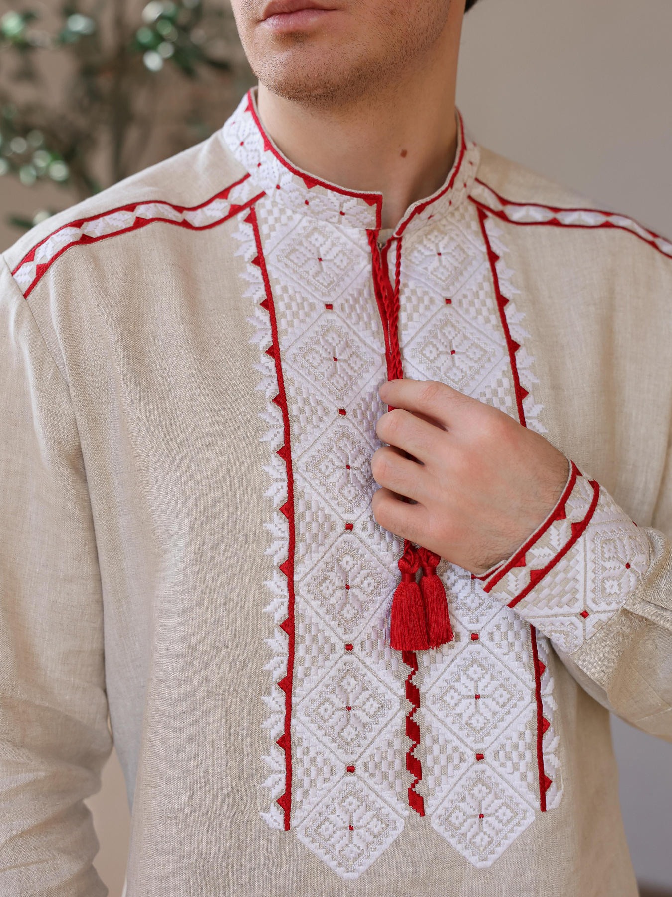 Вишита сорочка Golden Trinity модель LIRA07 Фото