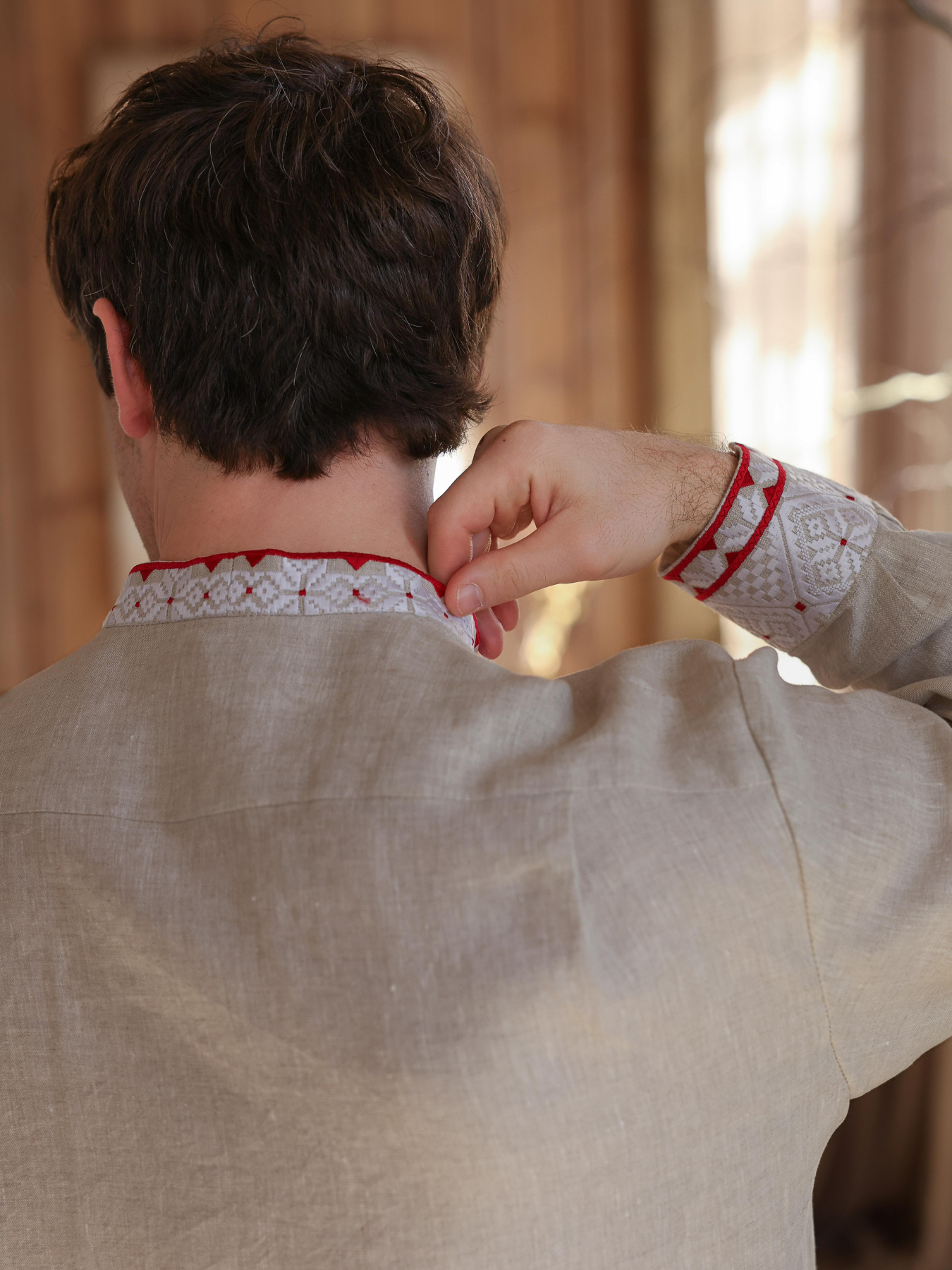 Вишита сорочка Golden Trinity модель LIRA07 Фото