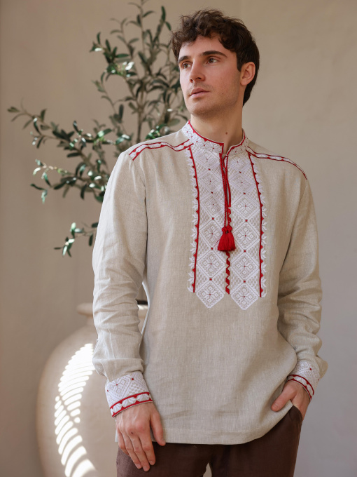 Вишита сорочка Golden Trinity модель LIRA07 Фото