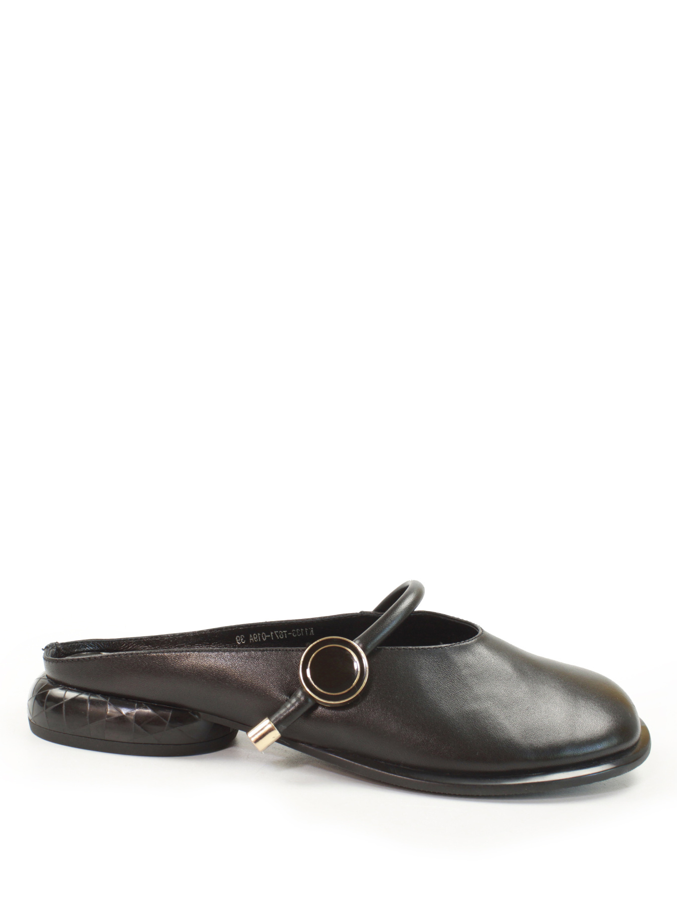 Шкіряні туфлі із відкритою п'ятою модель K1133-T871-019 Фото