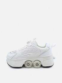 Кроссовки для девочки  цвет белый ЦБ-00283850 модель ЦБ-00283850 Фото