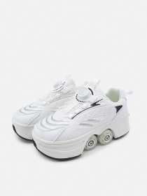 Кроссовки для девочки  цвет белый ЦБ-00283850 модель ЦБ-00283850 Фото