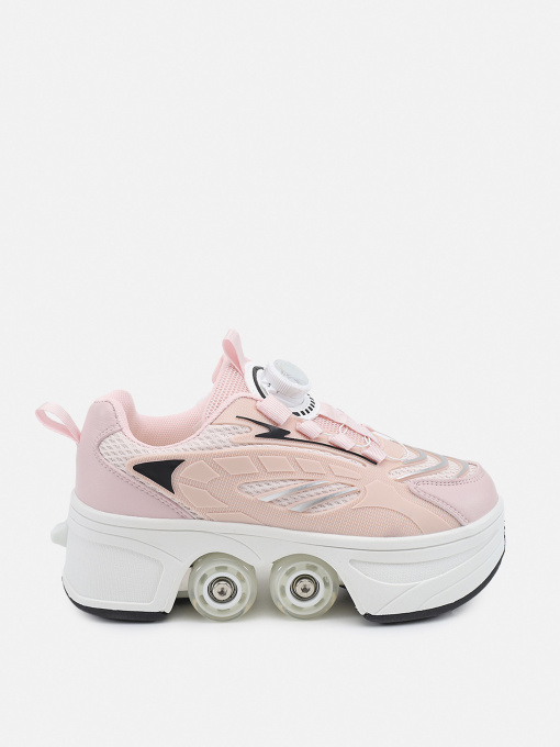 Кроссовки для девочки  цвет розовый ЦБ-00283851 модель ЦБ-00283851 Фото