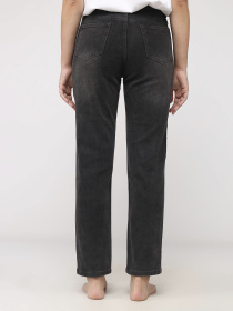 Джинси mom жіночі  колір сірий ЦБ-00279674 модель ЦБ-00279674 Фото