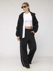 Ветровка женская  цвет черный ЦБ-00279721 модель ЦБ-00279721 Фото