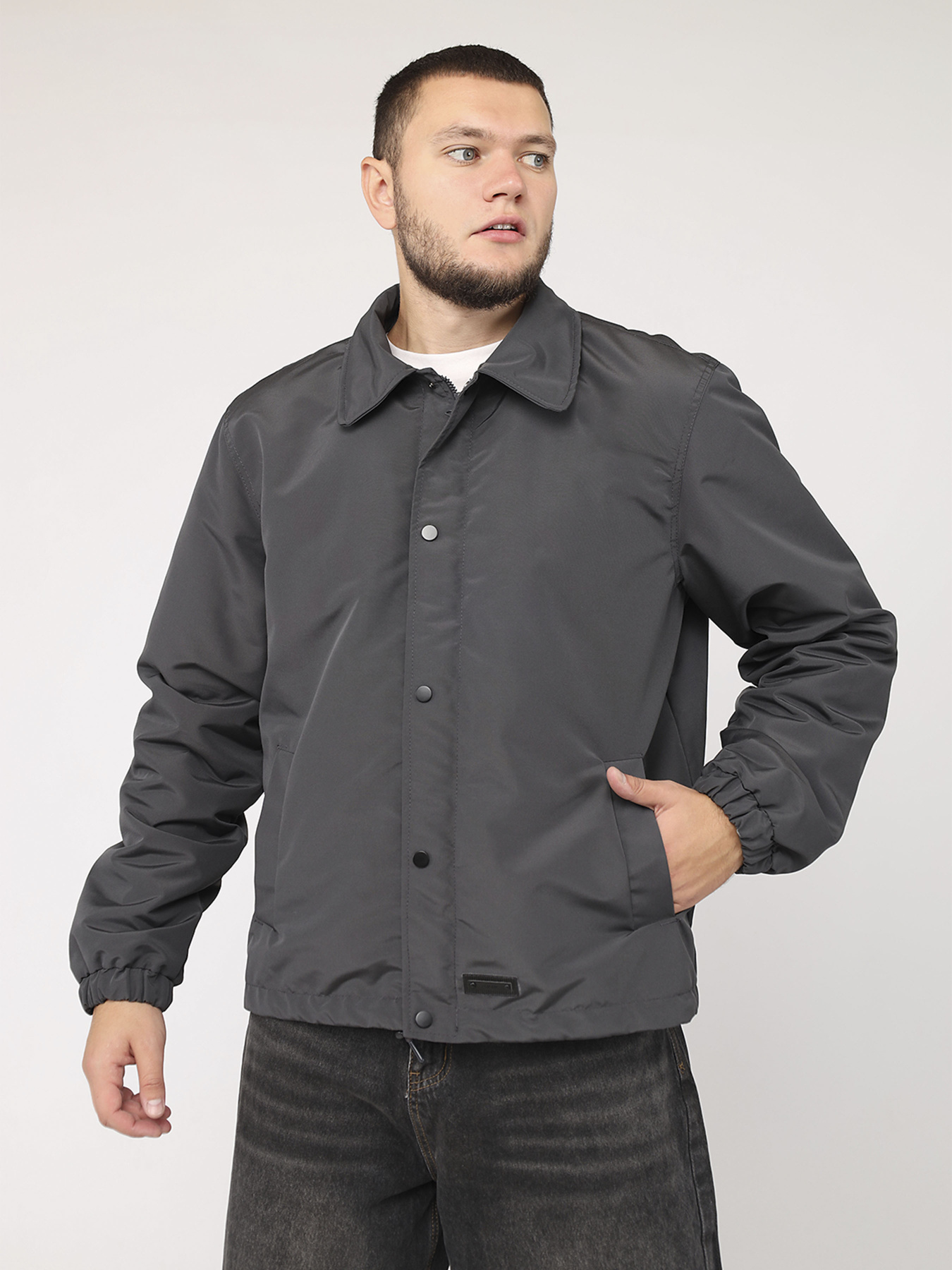 Куртка чоловіча  колір графіт ЦБ-00280111 модель ЦБ-00280111 Фото