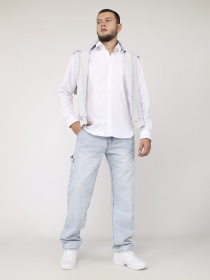 Джинси loose carpenter чоловічі  колір блакитний ЦБ-00280615 модель ЦБ-00280615 Фото