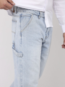 Джинси loose carpenter чоловічі  колір блакитний ЦБ-00280615 модель ЦБ-00280615 Фото