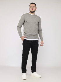 Брюки мужские  цвет черный ЦБ-00283042 модель ЦБ-00283042 Фото