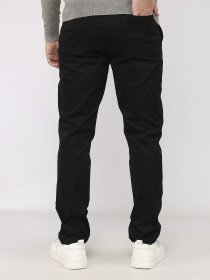 Брюки мужские  цвет черный ЦБ-00283042 модель ЦБ-00283042 Фото