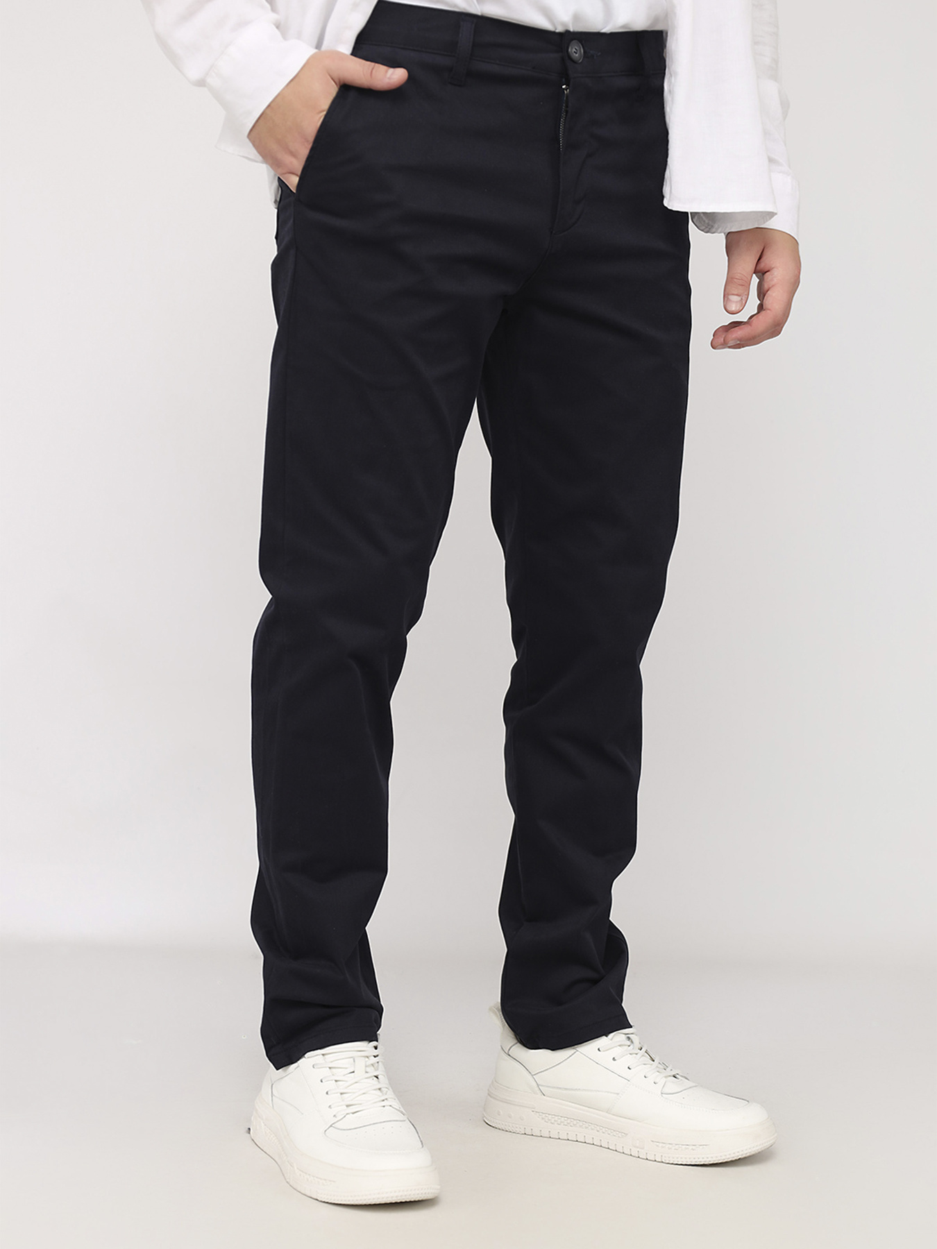 Брюки мужские  цвет темно-синий ЦБ-00283043 модель ЦБ-00283043 Фото