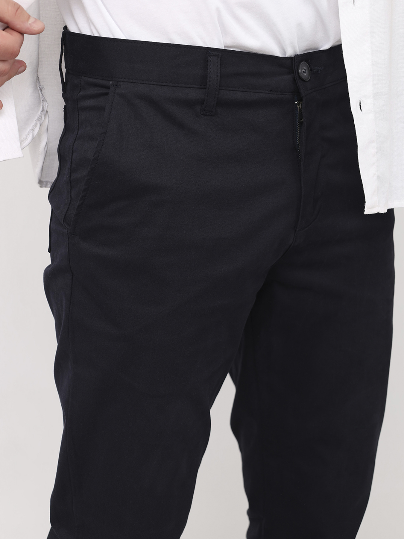 Брюки мужские  цвет темно-синий ЦБ-00283043 модель ЦБ-00283043 Фото