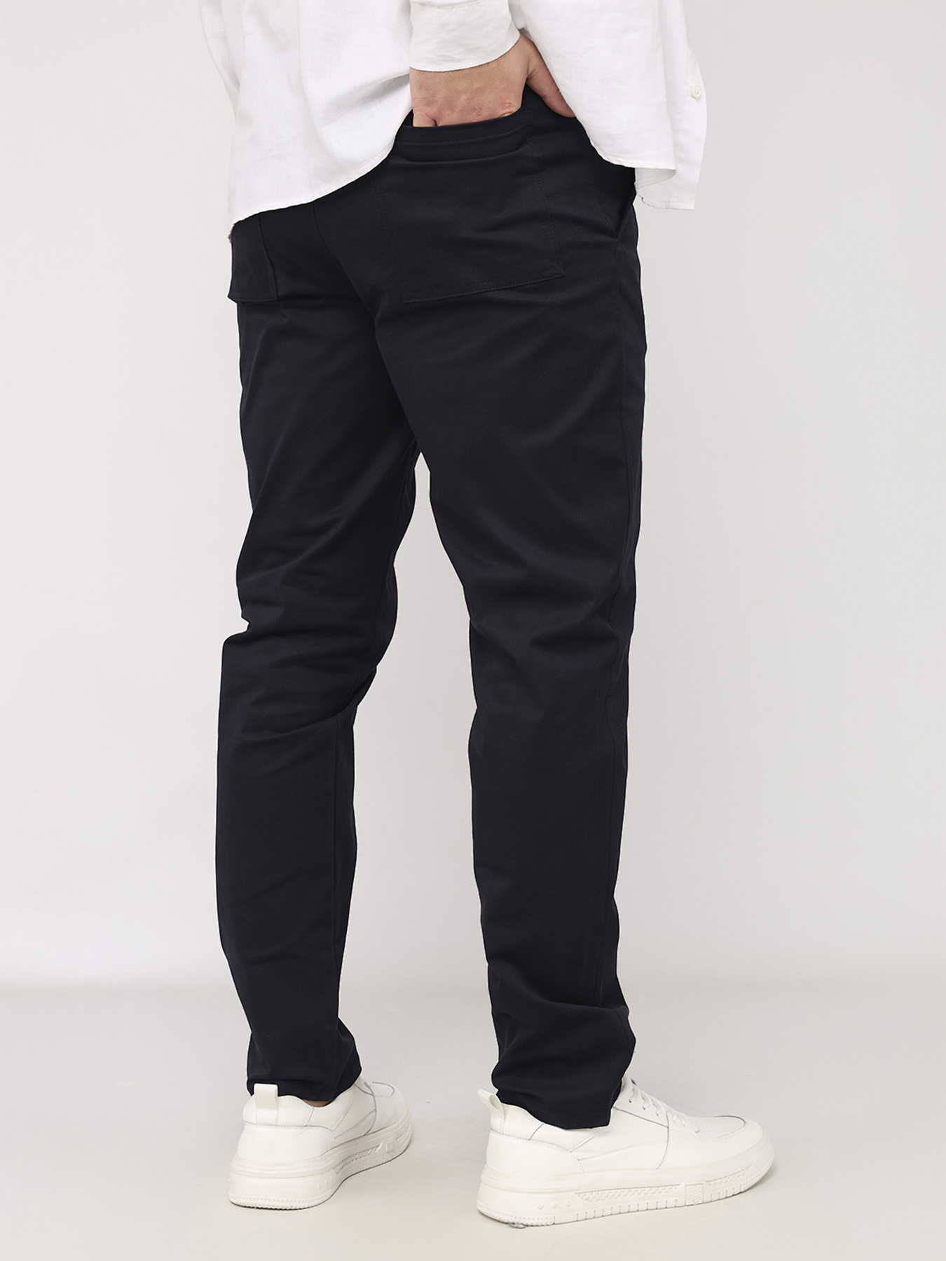 Брюки мужские  цвет темно-синий ЦБ-00283043 модель ЦБ-00283043 Фото