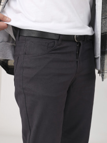 Штани чоловічі  колір темно-сірий ЦБ-00283044 модель ЦБ-00283044 Фото