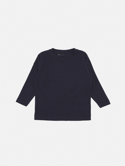 Футболка з довгим рукавом для хлопчика  колір темно-синій ЦБ-00283603 модель ЦБ-00283603 Фото