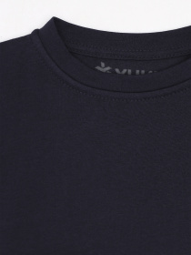 Футболка з довгим рукавом для хлопчика  колір темно-синій ЦБ-00283603 модель ЦБ-00283603 Фото