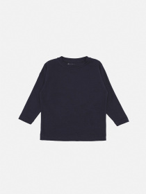 Футболка з довгим рукавом для хлопчика  колір темно-синій ЦБ-00283603 модель ЦБ-00283603 Фото