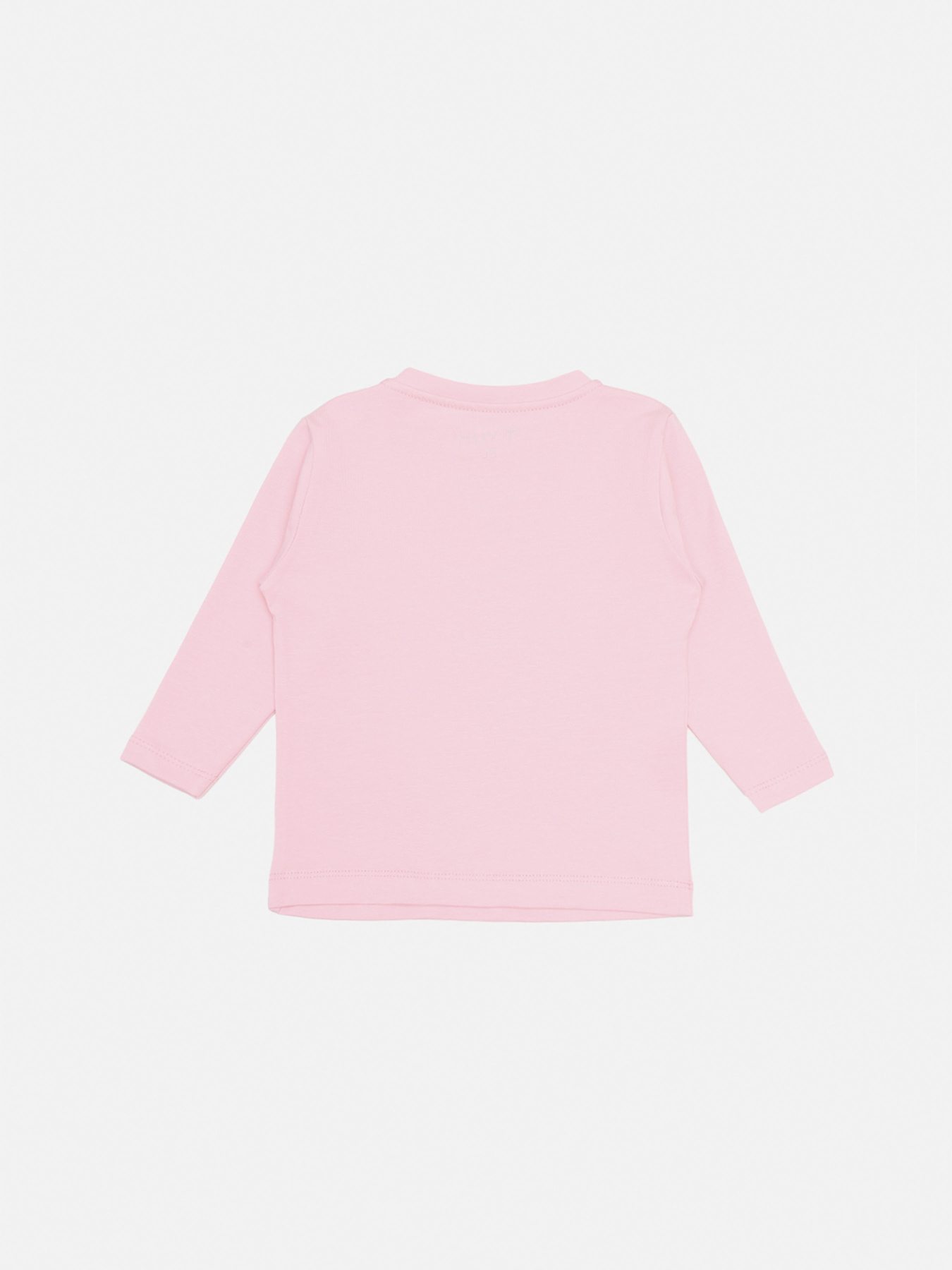 Футболка з довгим рукавом для дівчинки  колір світло-рожевий ЦБ-00283604 модель ЦБ-00283604 Фото