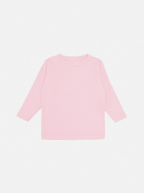 Футболка з довгим рукавом для дівчинки  колір світло-рожевий ЦБ-00283604 модель ЦБ-00283604 Фото