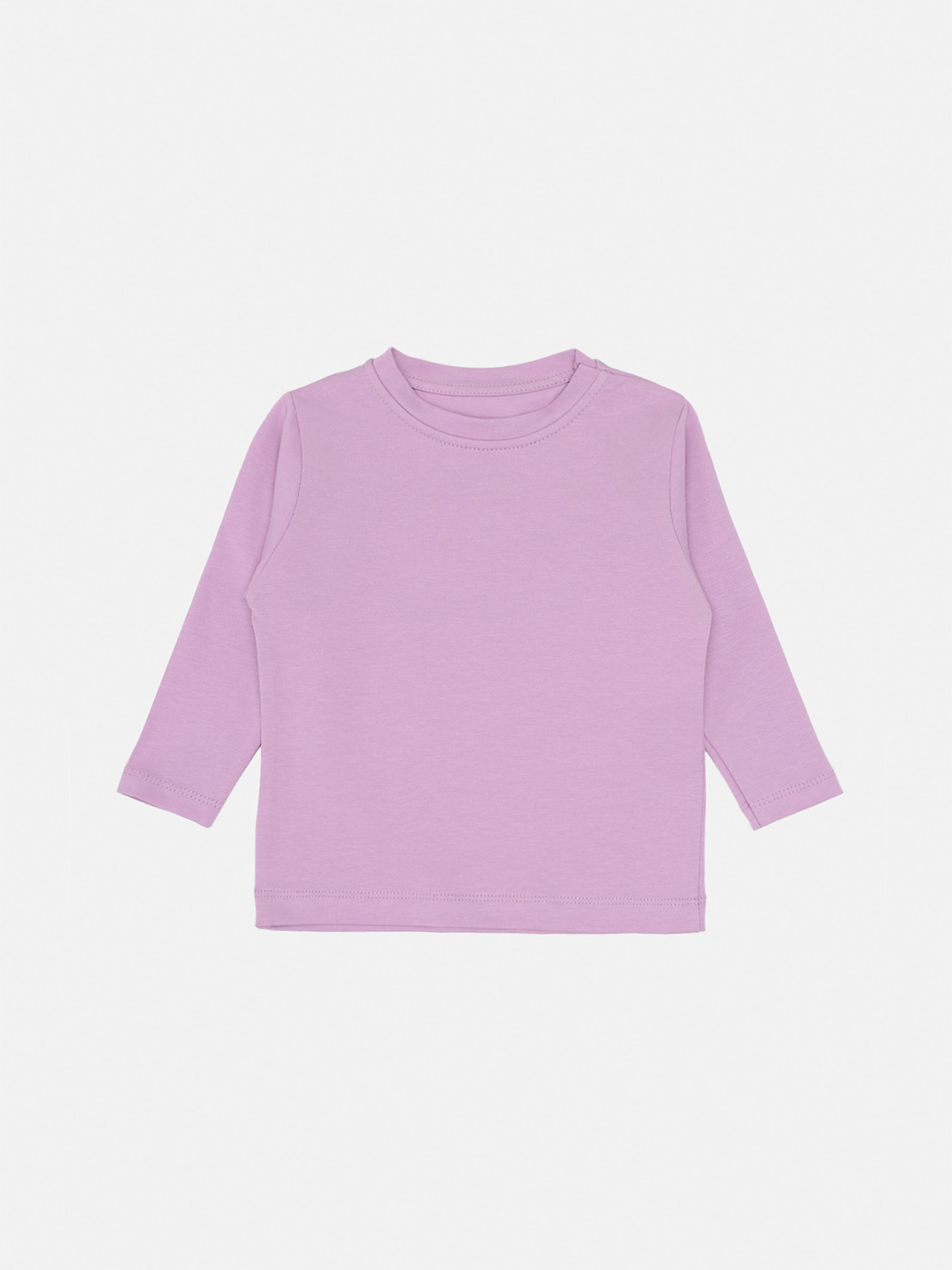 Футболка з довгим рукавом для дівчинки  колір бузковий ЦБ-00283605 модель ЦБ-00283605 Фото