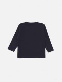 Футболка з довгим рукавом для хлопчика  колір темно-синій ЦБ-00283606 модель ЦБ-00283606 Фото