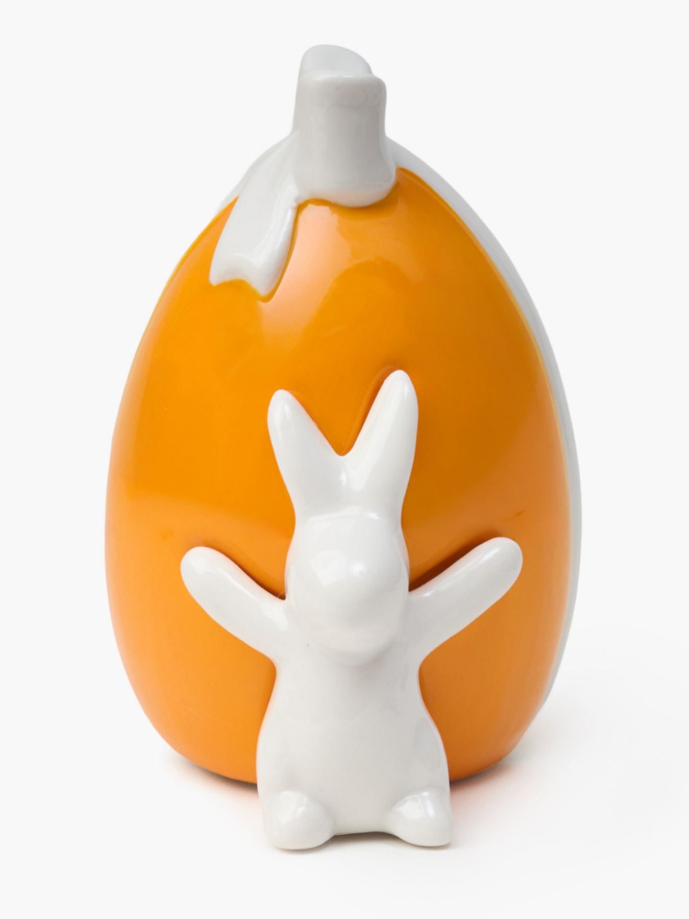 Статуэтка "Апельсиновый кролик" оранжевая с белым MBM HOME модель DH-ST-40-1 COLOR Статуэтка "Апельсиновый кролик" оранжевая с белым MBM HOME модель DH-ST-40-1 COLOR Фото