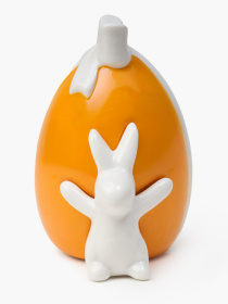 Статуэтка "Апельсиновый кролик" оранжевая с белым MBM HOME модель DH-ST-40-1 COLOR Статуэтка "Апельсиновый кролик" оранжевая с белым MBM HOME модель DH-ST-40-1 COLOR Фото