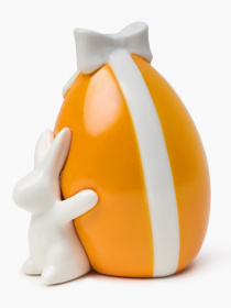 Статуэтка "Апельсиновый кролик" оранжевая с белым MBM HOME модель DH-ST-40-1 COLOR Статуэтка "Апельсиновый кролик" оранжевая с белым MBM HOME модель DH-ST-40-1 COLOR Фото