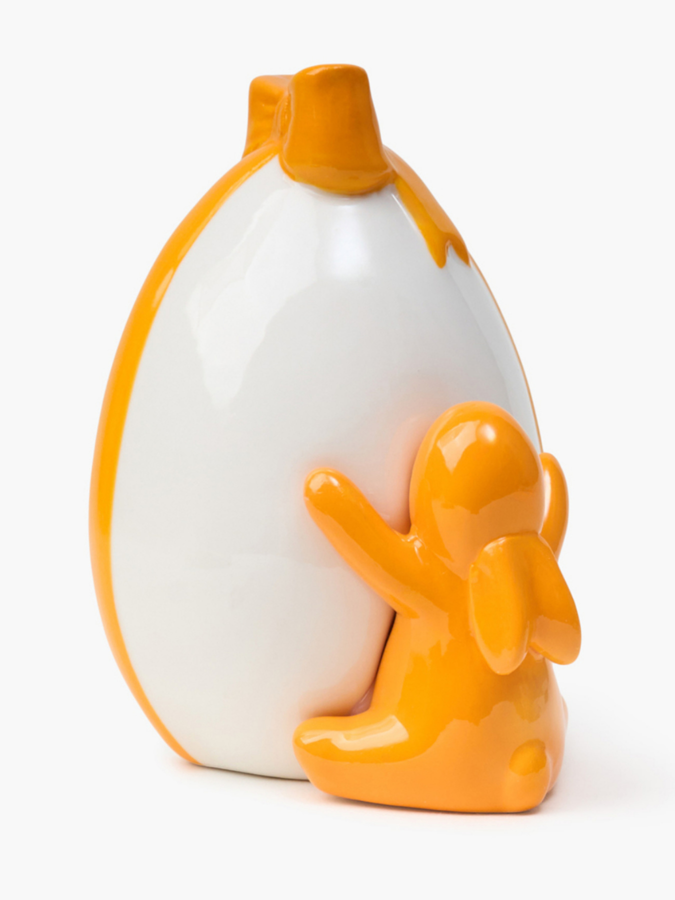 Статуэтка "Апельсиновый кролик" белая с оранжевым MBM HOME модель DH-ST-40-3 COLOR Статуэтка "Апельсиновый кролик" белая с оранжевым MBM HOME модель DH-ST-40-3 COLOR Фото