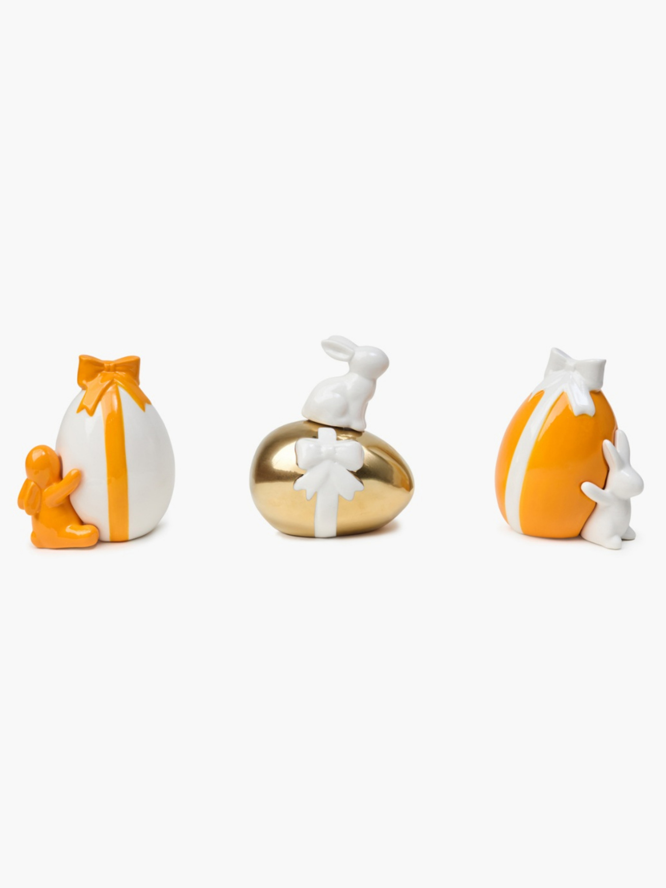 Статуэтка "Апельсиновый кролик" белая с оранжевым MBM HOME модель DH-ST-40-3 COLOR Статуэтка "Апельсиновый кролик" белая с оранжевым MBM HOME модель DH-ST-40-3 COLOR Фото