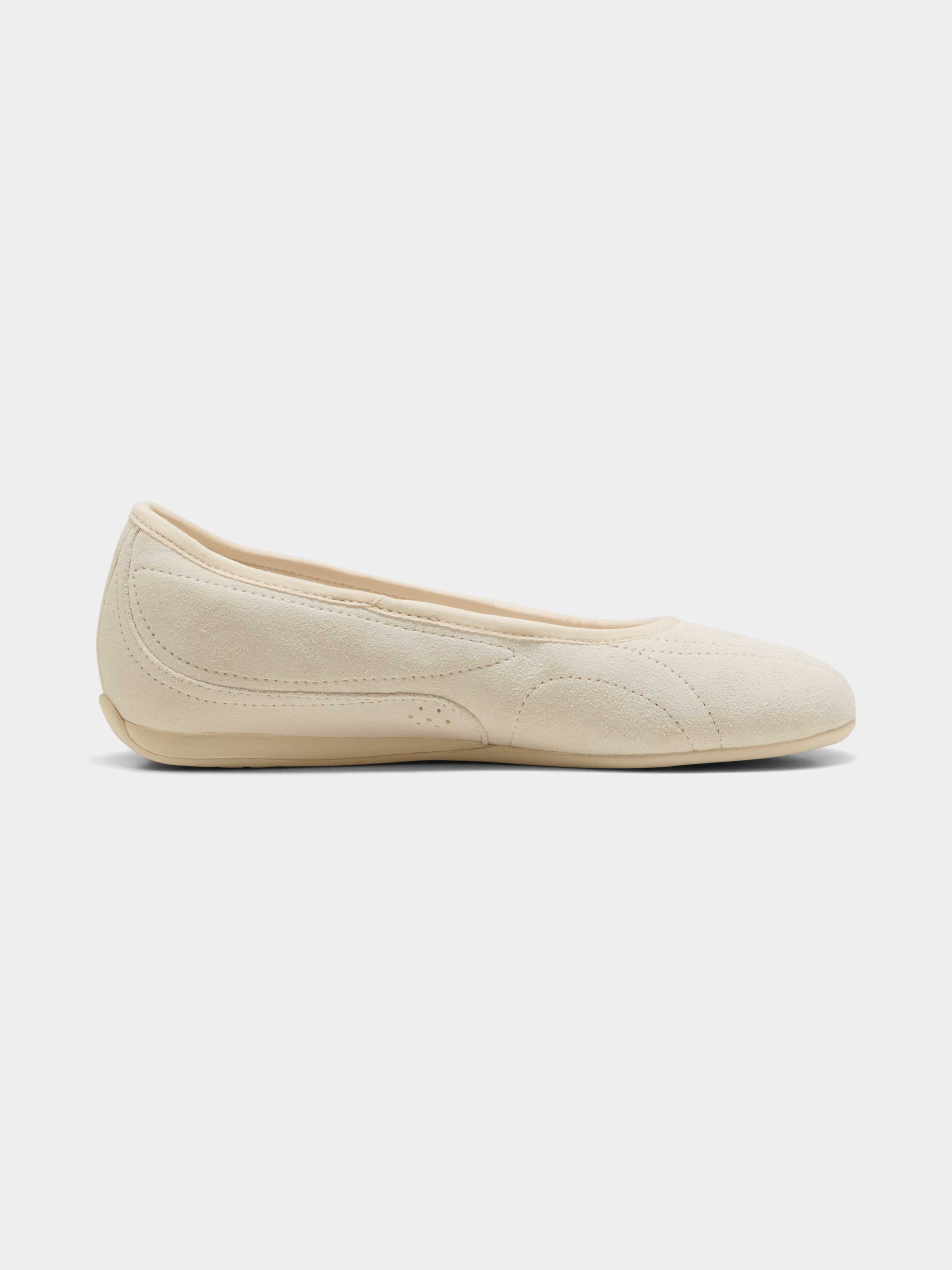 Жіночі Балетки PUMA Catch Soleil Ballerina sd (406310_02) колір білий, матеріал комбінований верх
