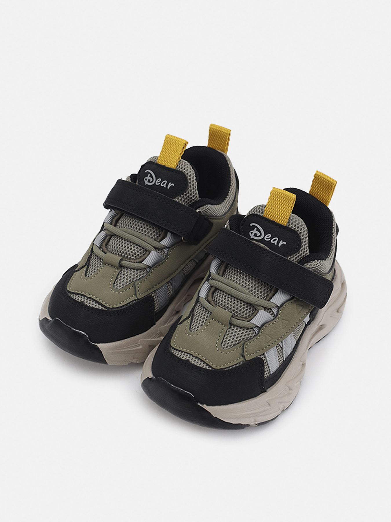 Кроссовки для мальчика  цвет хаки ЦБ-00288139 модель ЦБ-00288139 Фото