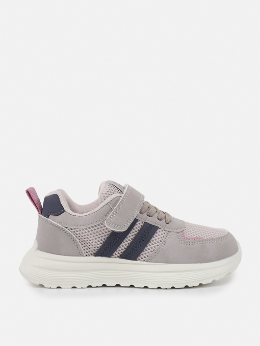 Кроссовки для девочки  цвет пудровый ЦБ-00288211 модель ЦБ-00288211 Фото