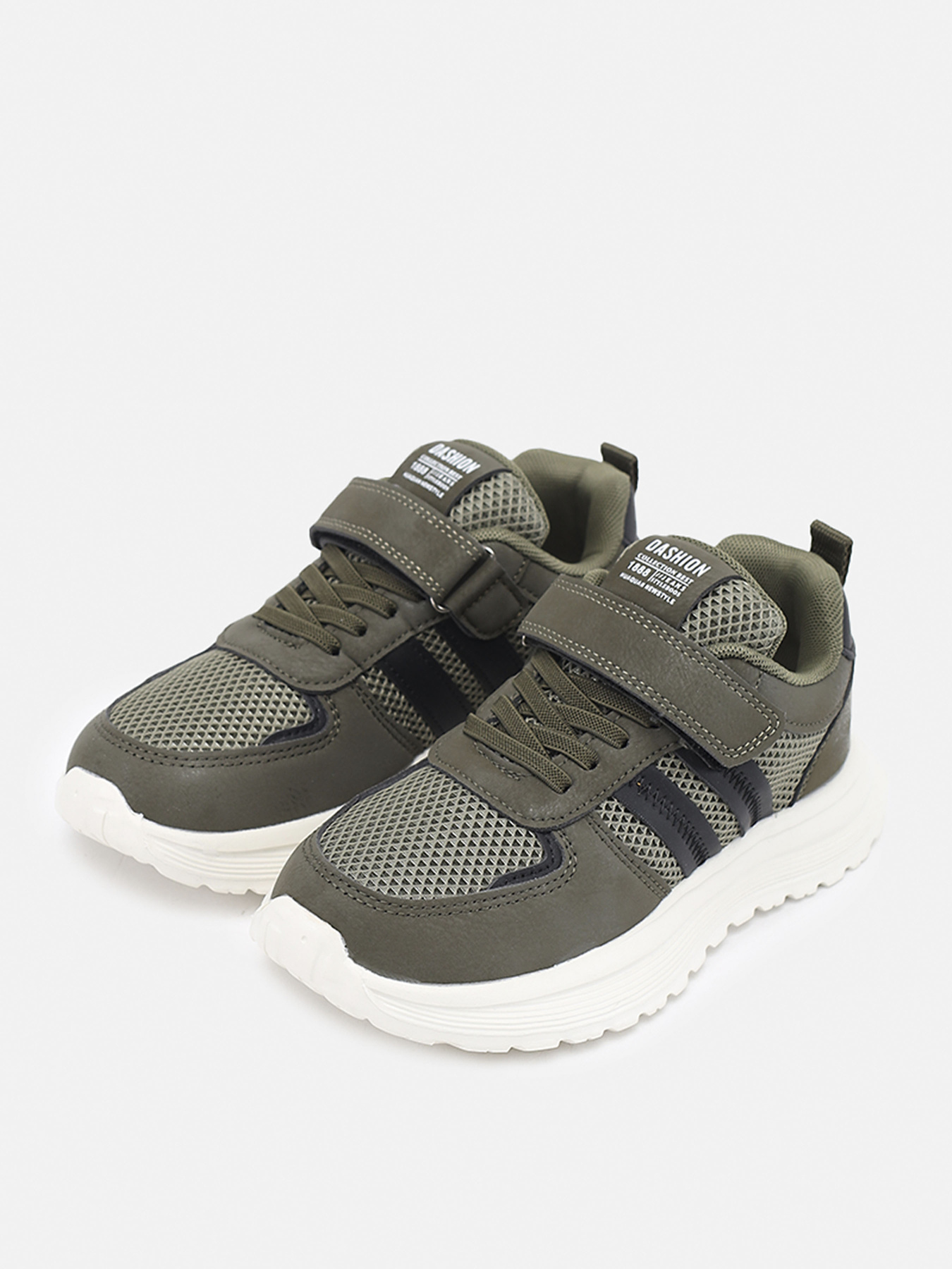 Кроссовки для мальчика  цвет хаки ЦБ-00288214 модель ЦБ-00288214 Фото